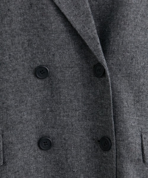 nissen（ニッセン）の「ツイード調テーラードジャケット（テーラードジャケット・レディース・ベージュ系/ブラック系・M/L/LL）」の17枚目の写真