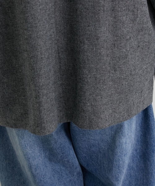 nissen（ニッセン）の「ツイード調テーラードジャケット（テーラードジャケット・レディース・ベージュ系/ブラック系・M/L/LL）」の22枚目の写真