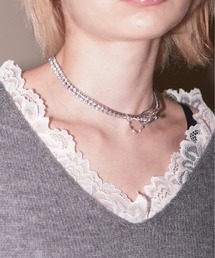 IMARI（イマリ）の「【 IMARI / イマリ 】 ヴィンテージライク バロック ビーズ チョーカー（ネックレス）」