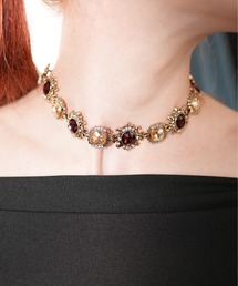 IMARI（イマリ）の「【 IMARI / イマリ 】 ヴィンテージライク バロック ビーズ チョーカー（ネックレス）」