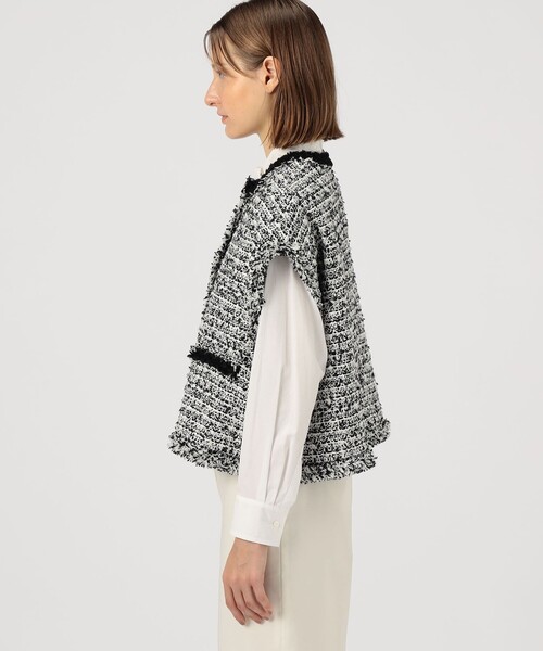 TOMORROWLAND collection トゥモローランド　ツイードジレ TOMORROWLAND collection トゥモローランド ツイードジレ