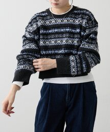 russet | 【再値下げ】フェアアイルクロップドニット(ニット/セーター)