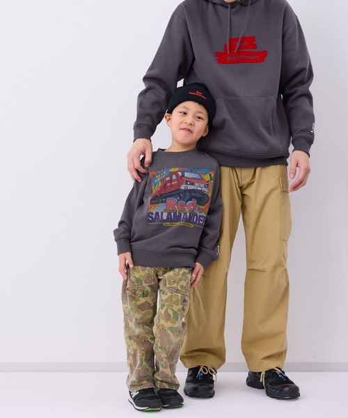  j.n.r.d（ジェー・エヌ・アール・ディー）の「【Red Salamander】裏起毛ロゴパーカー（パーカー・メンズ・チャコールグレー/グレー・L/LL/M）」の13枚目の写真