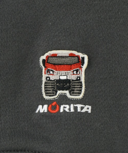  j.n.r.d（ジェー・エヌ・アール・ディー）の「【Red Salamander】裏起毛ロゴパーカー（パーカー・メンズ・チャコールグレー/グレー・L/LL/M）」の21枚目の写真