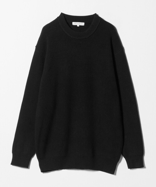 A DAY IN THE LIFE UNITED ARROWS(アデイインザライフユナイテッドアローズ)の「ミドルゲージ アゼ クルーネックニット-ウォッシャブル-<A DAY IN THE LIFE>(ニット/セーター・メンズ・ライトグレー/ベージュ/ブラック/ターコイズブルー系・S/M/L)」の2枚目の写真