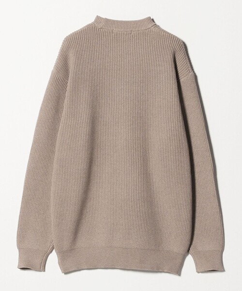 セール】ミドルゲージ アゼ クルーネックニット-ウォッシャブル-＜A