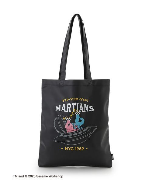 SESAME STREET(セサミストリート)の「【MARS COLLECTION】トートバッグ(トートバッグ・レディース・シルバー/ブラック・F)」の2枚目の写真