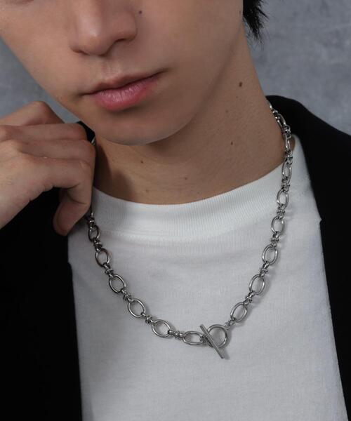 WEGO（ウィゴー）の「WEGO/ステンレスマンテルチェーンネックレス（ネックレス・メンズ・その他1/その他4/その他3/その他2・FREE）」の3枚目の写真