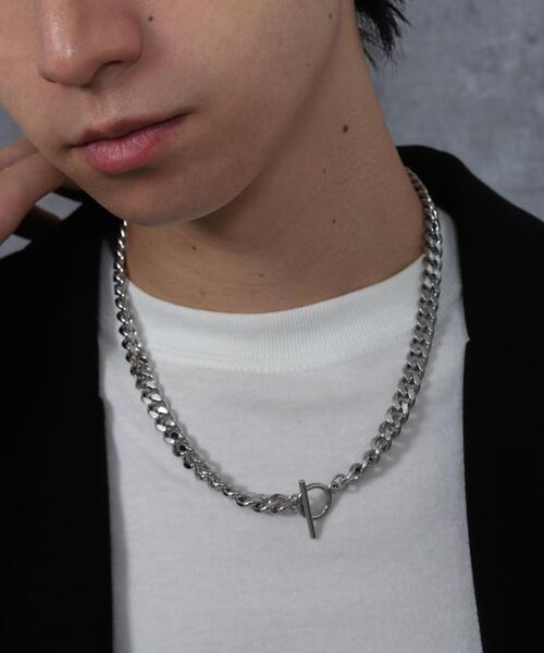 WEGO（ウィゴー）の「WEGO/ステンレスマンテルチェーンネックレス（ネックレス・メンズ・その他1/その他4/その他3/その他2・FREE）」の8枚目の写真
