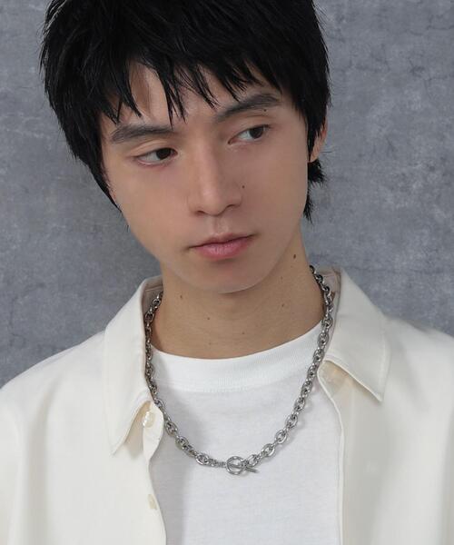 WEGO（ウィゴー）の「WEGO/ステンレスマンテルチェーンネックレス（ネックレス・メンズ・その他1/その他4/その他3/その他2・FREE）」の9枚目の写真