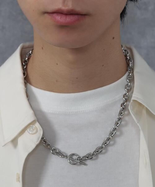 WEGO（ウィゴー）の「WEGO/ステンレスマンテルチェーンネックレス（ネックレス・メンズ・その他1/その他4/その他3/その他2・FREE）」の10枚目の写真