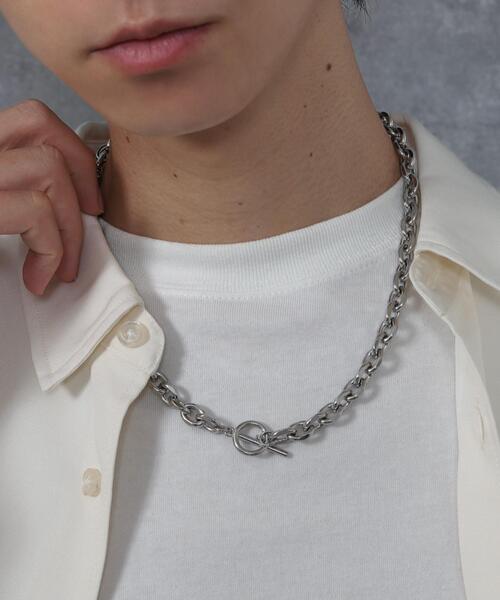 WEGO（ウィゴー）の「WEGO/ステンレスマンテルチェーンネックレス（ネックレス・メンズ・その他1/その他4/その他3/その他2・FREE）」の11枚目の写真