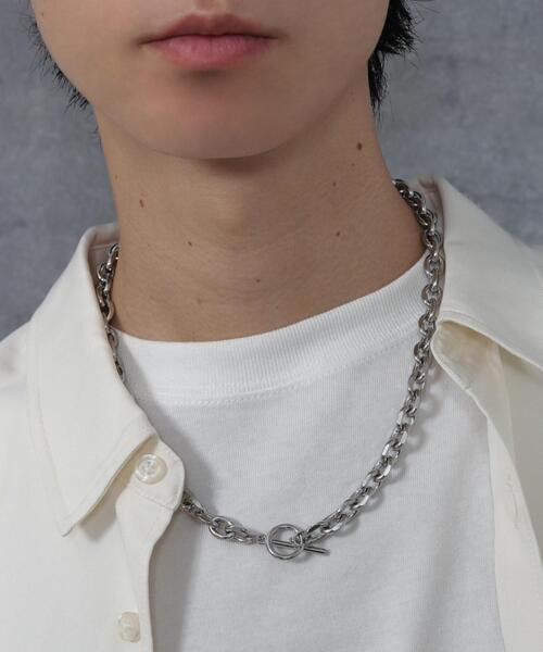 WEGO（ウィゴー）の「WEGO/ステンレスマンテルチェーンネックレス（ネックレス・メンズ・その他1/その他4/その他3/その他2・FREE）」の12枚目の写真