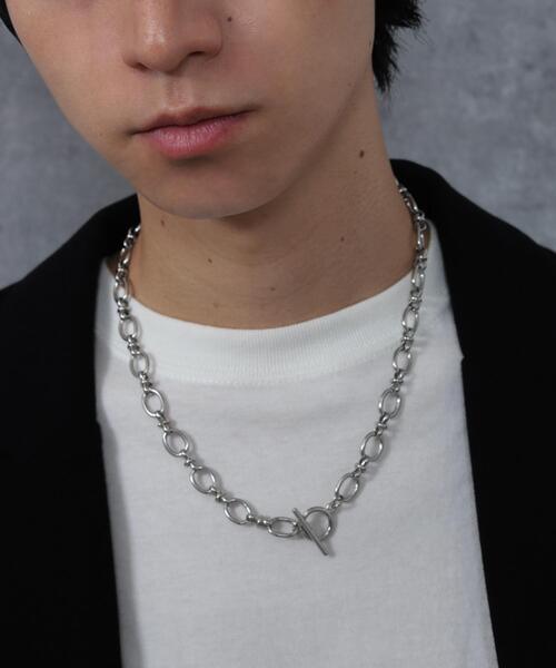 WEGO（ウィゴー）の「WEGO/ステンレスマンテルチェーンネックレス（ネックレス・メンズ・その他1/その他4/その他3/その他2・FREE）」の15枚目の写真