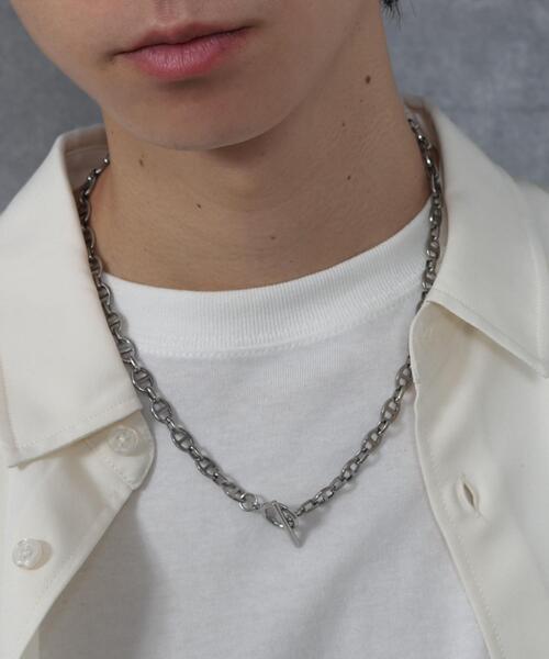 WEGO（ウィゴー）の「WEGO/ステンレスマンテルチェーンネックレス（ネックレス・メンズ・その他1/その他4/その他3/その他2・FREE）」の21枚目の写真
