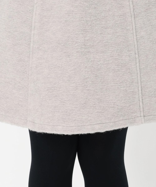 UNIVERVAL MUSE（ユニバーバル ミューズ）の「イタリアンエアリー_リボンモチーフミニスカート（スカート・レディース・グレー・2）」の9枚目の写真