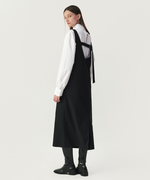 ARTID(アルティーダ)の「スリーブレスバックルワンピース_BLACK(ワンピース・レディース・ブラック・SMALL/MEDIUM)」の1枚目の写真