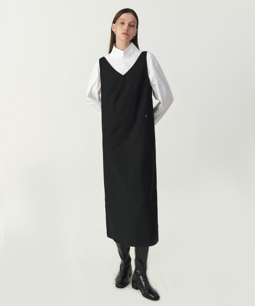 ARTID(アルティーダ)の「スリーブレスバックルワンピース_BLACK(ワンピース・レディース・ブラック・SMALL/MEDIUM)」の2枚目の写真