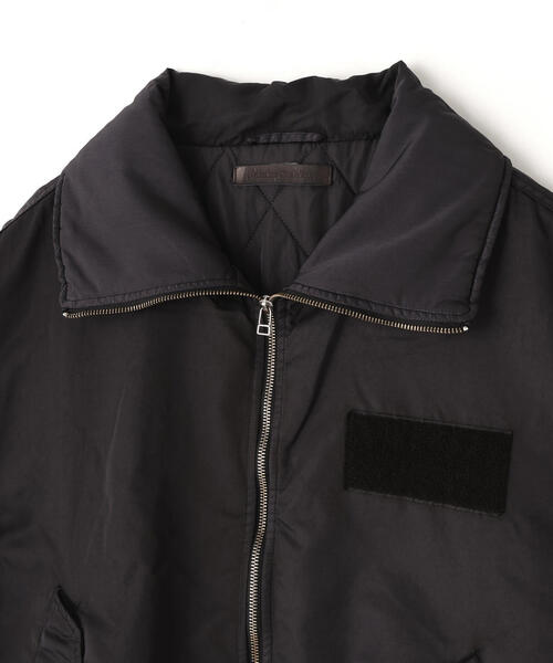 DANKE SCHON（ダンケシェーン）の「DankeSchon/ダンケシェーン/SATEN M-65（ミリタリージャケット・レディース・ブラック/カーキ・L/M）」の8枚目の写真