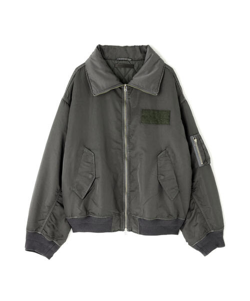 DANKE SCHON（ダンケシェーン）の「DankeSchon/ダンケシェーン/SATEN M-65（ミリタリージャケット・レディース・ブラック/カーキ・L/M）」の17枚目の写真