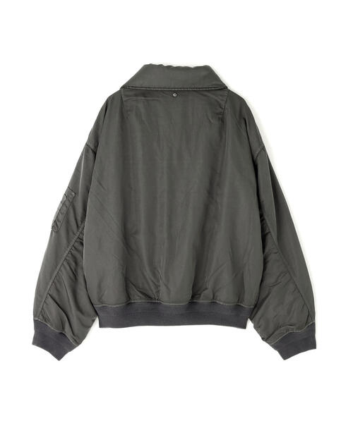 DANKE SCHON（ダンケシェーン）の「DankeSchon/ダンケシェーン/SATEN M-65（ミリタリージャケット・レディース・ブラック/カーキ・L/M）」の21枚目の写真