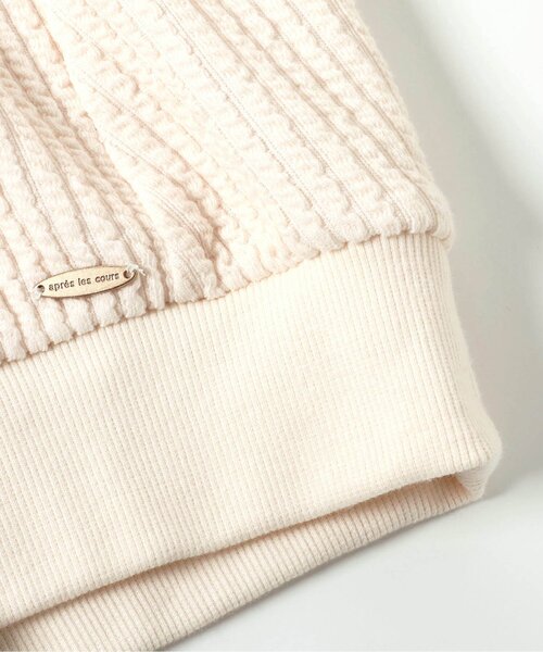 apres les cours（アプレレクール）の「【リンク】セーラーカラートップス（スウェット・キッズ・アイボリー/ネイビー・80/90/100/110/120/130）」の21枚目の写真