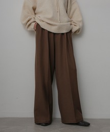 Floran | ツイル タック パンツ(スラックス)