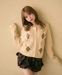 アーガイル ニット」に該当するレディースファッション通販 - ZOZOTOWN