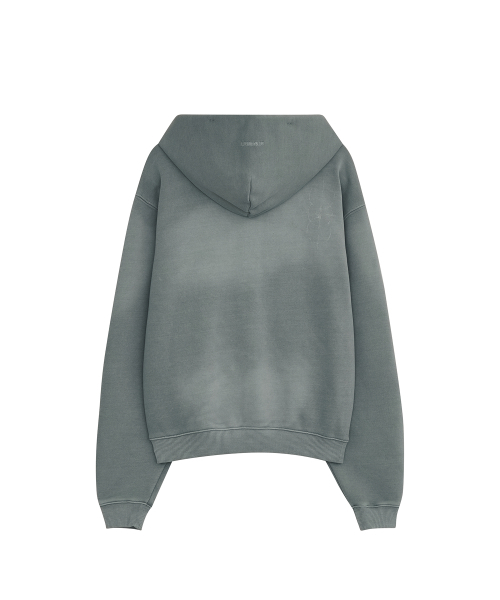 DEFGARMENTS（デフグラメンツ）の「PIG BRUSHED HOOD ZIPUP [SKY BLUE]（パーカー・レディース・その他・LARGE/SMALL）」の4枚目の写真