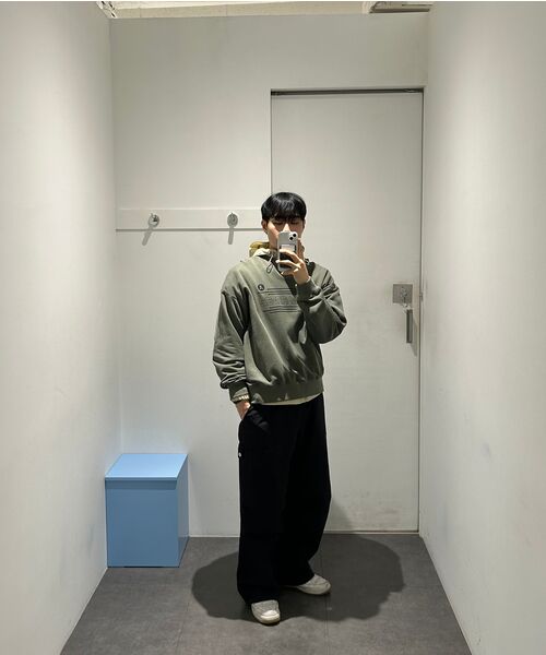 Rest&Recreation（レストアンドレクリエーション）の「RR TEAM PIGMENT SWEATSHIRT - KHAKI（スウェット・レディース・その他・SMALL/LARGE）」の2枚目の写真