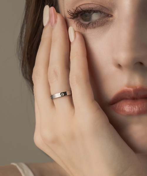 muku（ムク）の「RING/INTERVAL ZIRCONIA（リング・レディース・ゴールド/シルバー・19/16/11）」の7枚目の写真