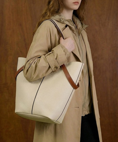 トートバック セール】【MAISON BREEZE】2ハンドルトートバッグ ハンドバッグ A4