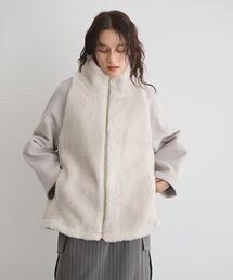 GARAGE OF GOOD CLOTHING | ヘイジーボアショートコート(その他アウター)