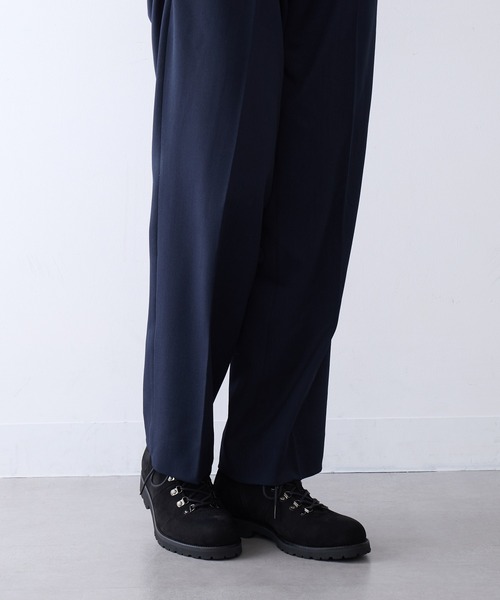 PADRONE（パドローネ）の「【PADRONE】ヌバックトレッキング（ブーツ・メンズ・ブラック・40/41/42）」の2枚目の写真