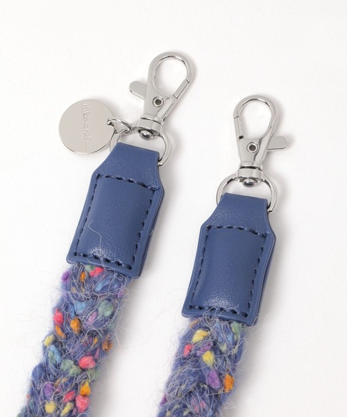 セール】ミックスカラーニットストラップ（スマホグッズ）｜niko and