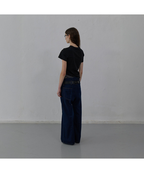 LCDC TM(エルシーディーシーティーエム)の「PLEATED DETAIL DENIM (BLUE)(デニムパンツ・レディース・その他・SMALL/MEDIUM)」の3枚目の写真