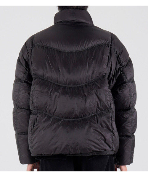 BUTTON SEOUL（ボタンソウル）の「[ダックダウン90/10] ベーシックライトダックダウンパディングジャケット (ブラック)（ダウンジャケット/コート・メンズ・その他・MEDIUM/LARGE/X-LARGE）」の5枚目の写真
