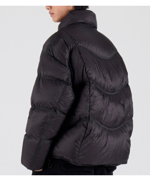 BUTTON SEOUL（ボタンソウル）の「[ダックダウン90/10] ベーシックライトダックダウンパディングジャケット (ブラック)（ダウンジャケット/コート・メンズ・その他・MEDIUM/LARGE/X-LARGE）」の6枚目の写真