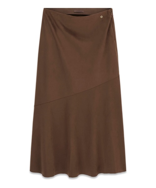 Guess(ゲス)の「NUNZIA Long Skirt スカート(スカート・レディース・ダークブラウン・X-SMALL/MEDIUM/SMALL)」の5枚目の写真