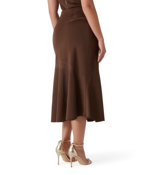 Guess(ゲス)の「NUNZIA Long Skirt スカート(スカート・レディース・ダークブラウン・X-SMALL/MEDIUM/SMALL)」の2枚目の写真