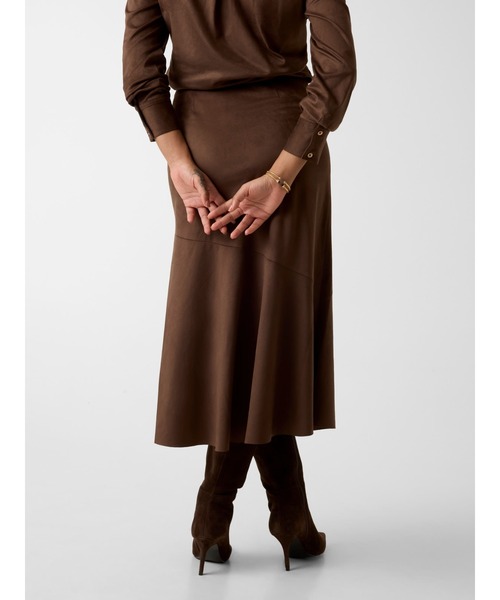 Guess(ゲス)の「NUNZIA Long Skirt スカート(スカート・レディース・ダークブラウン・X-SMALL/MEDIUM/SMALL)」の8枚目の写真