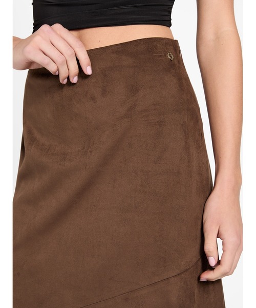 Guess(ゲス)の「NUNZIA Long Skirt スカート(スカート・レディース・ダークブラウン・X-SMALL/MEDIUM/SMALL)」の13枚目の写真