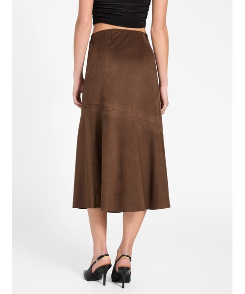 Guess(ゲス)の「NUNZIA Long Skirt スカート(スカート・レディース・ダークブラウン・X-SMALL/MEDIUM/SMALL)」の12枚目の写真