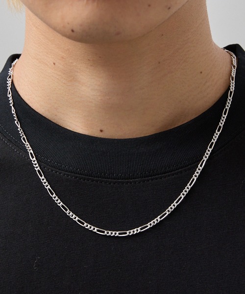 SLICK/スリック】Silver 925 Figaro Chain Necklace/シルバー925