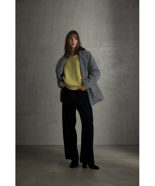 AZUL by moussy(アズールバイマウジー)の「O/W ライトオンスカーブデニム(デニムパンツ・レディース・ワンウォッシュ・23inch/24inch/25inch/26inch)」の13枚目の写真