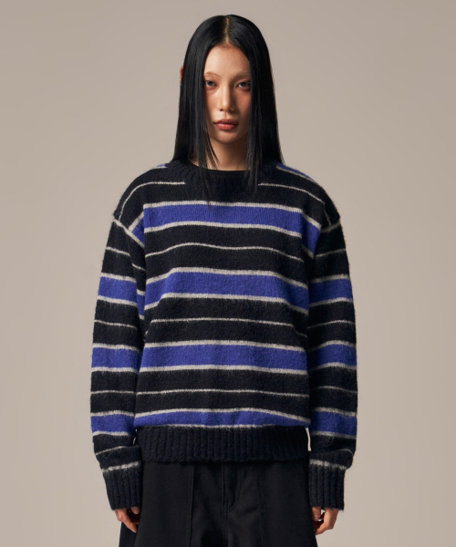 IDWS(アイドンワナセル)の「Vector Stripe Mohair Knit Black(ニット/セーター・レディース・その他・1/2)」の18枚目の写真