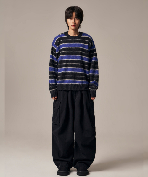 IDWS(アイドンワナセル)の「Vector Stripe Mohair Knit Black(ニット/セーター・レディース・その他・1/2)」の19枚目の写真