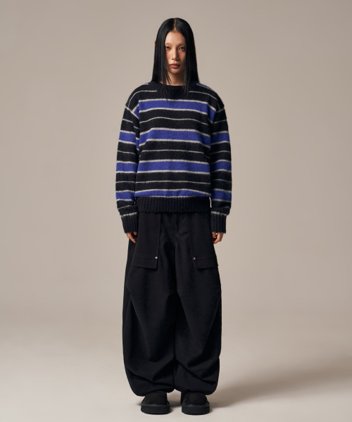 IDWS(アイドンワナセル)の「Vector Stripe Mohair Knit Black(ニット/セーター・レディース・その他・1/2)」の21枚目の写真