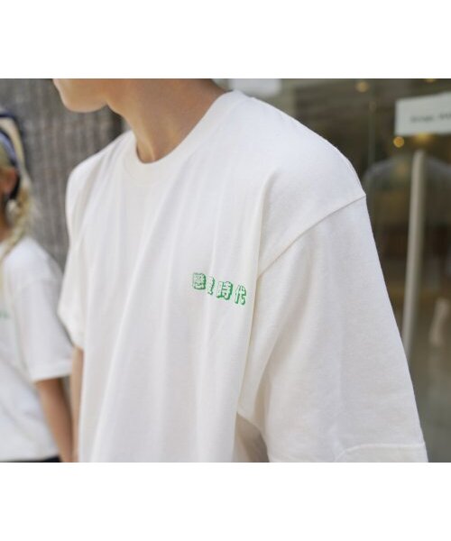 CREAM SODA LAB（クリームソーダラボ）の「恋愛時代 半袖Tシャツ アイボリーグリーン（Tシャツ/カットソー・メンズ・その他・MEDIUM/LARGE/X-LARGE/XX-LARGE）」の8枚目の写真