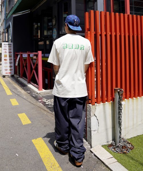 CREAM SODA LAB（クリームソーダラボ）の「恋愛時代 半袖Tシャツ アイボリーグリーン（Tシャツ/カットソー・メンズ・その他・MEDIUM/LARGE/X-LARGE/XX-LARGE）」の11枚目の写真